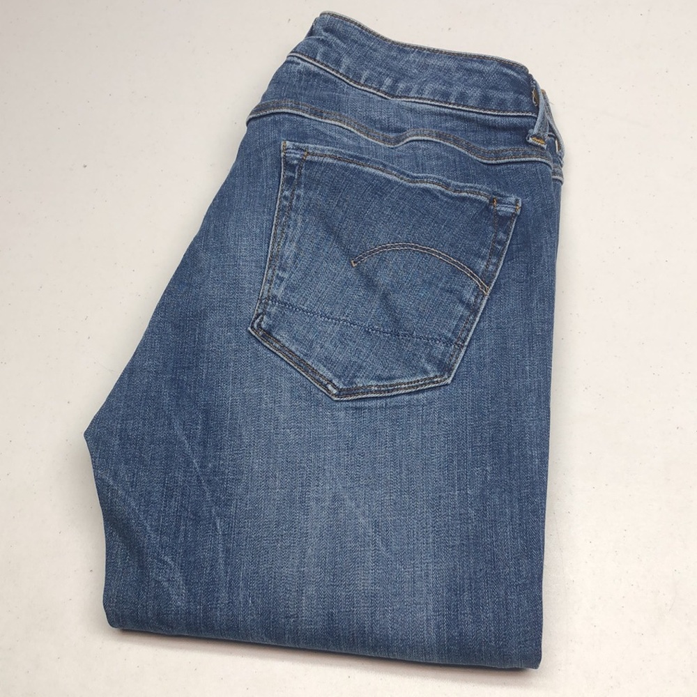 LIKE NEW G-STAR RAW MID SUPER SKINNY JEANS 28x30 ⭐️